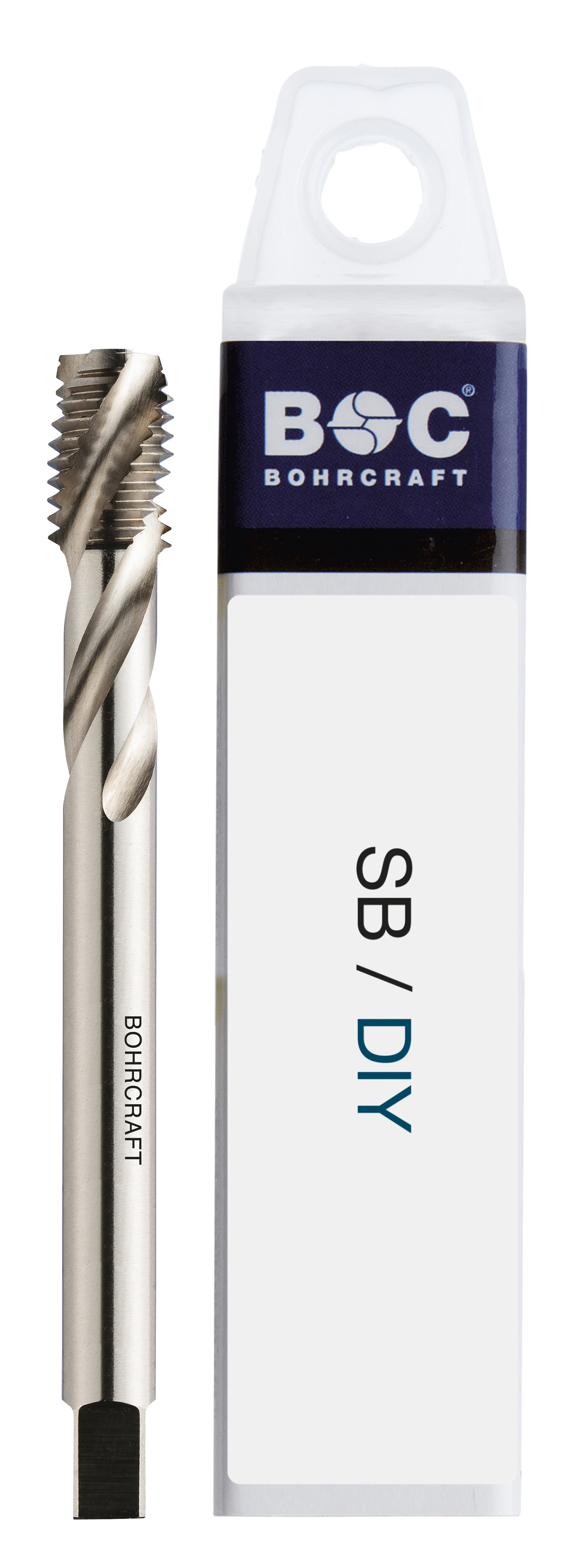 BOHRCRAFT 41510701200 Machine Tap HSS-G DIN 376, ISO DIN 13 Metric Thread, RSP 35° Form, M12, pack of 1 pc