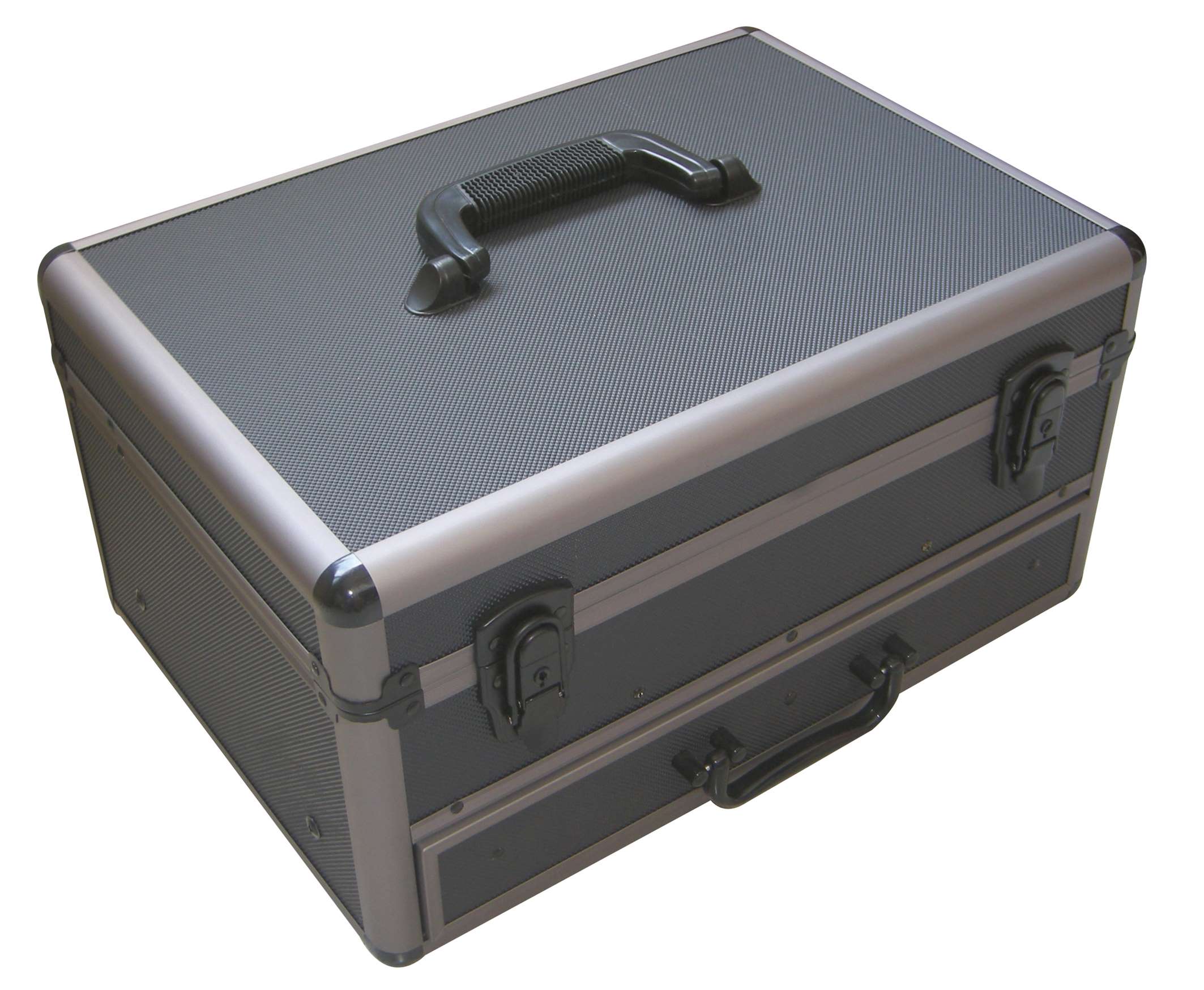 KRAVM 30133 Aluminium top case with drawer, lockable (empty)