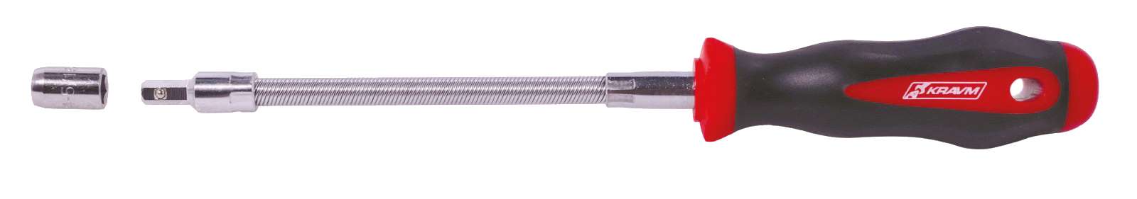 KRAVM E07126 Flexible socket screwdriver 1/4-5/16