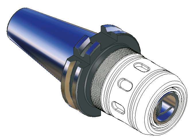 PRT METAL 3334032FS Strong clamping chuck DIN 69871 A ISO40 H95 d32