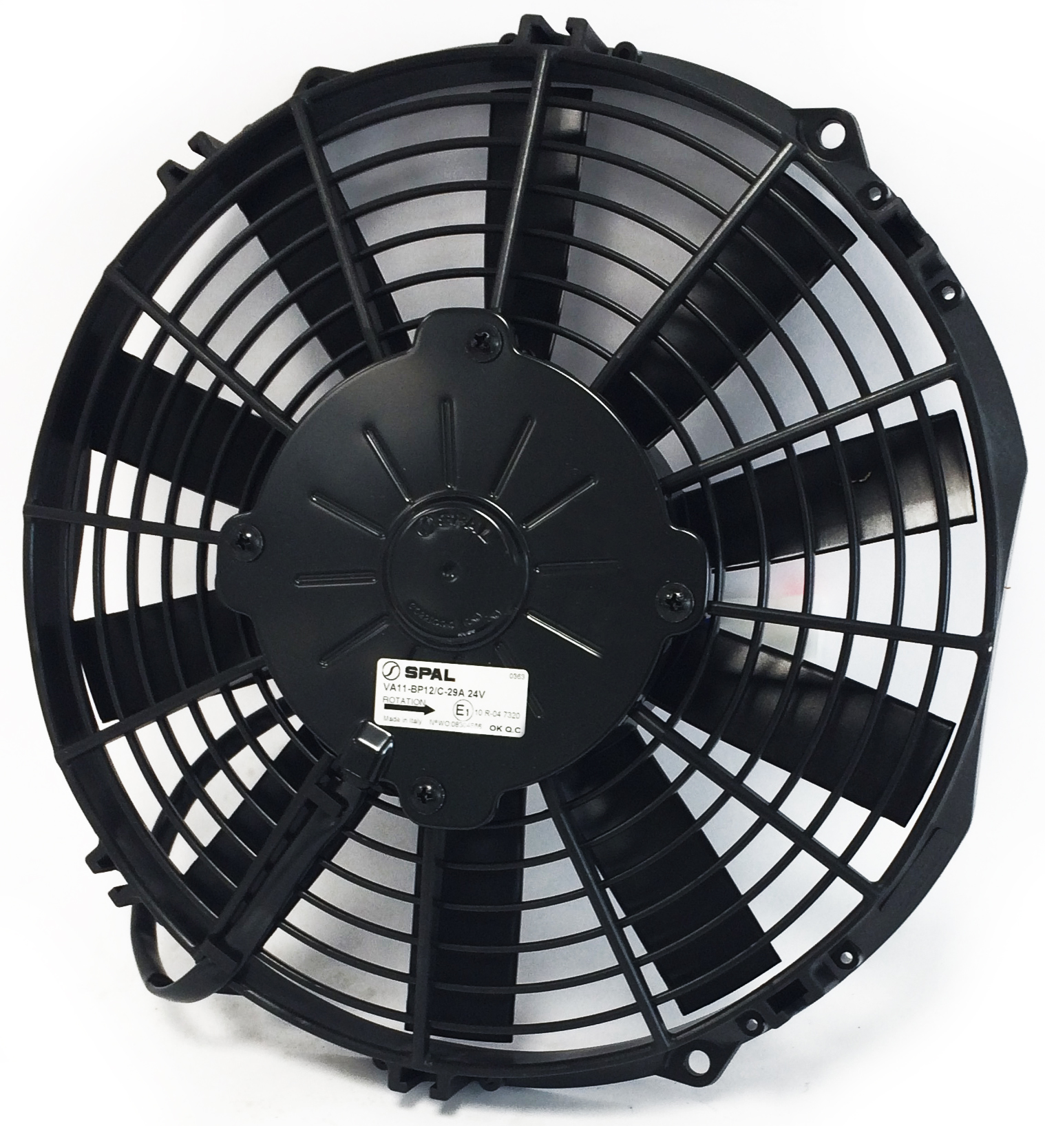 Elettroventilatore assiale VA11-BP12/C-29A 24V D.255 aspirante