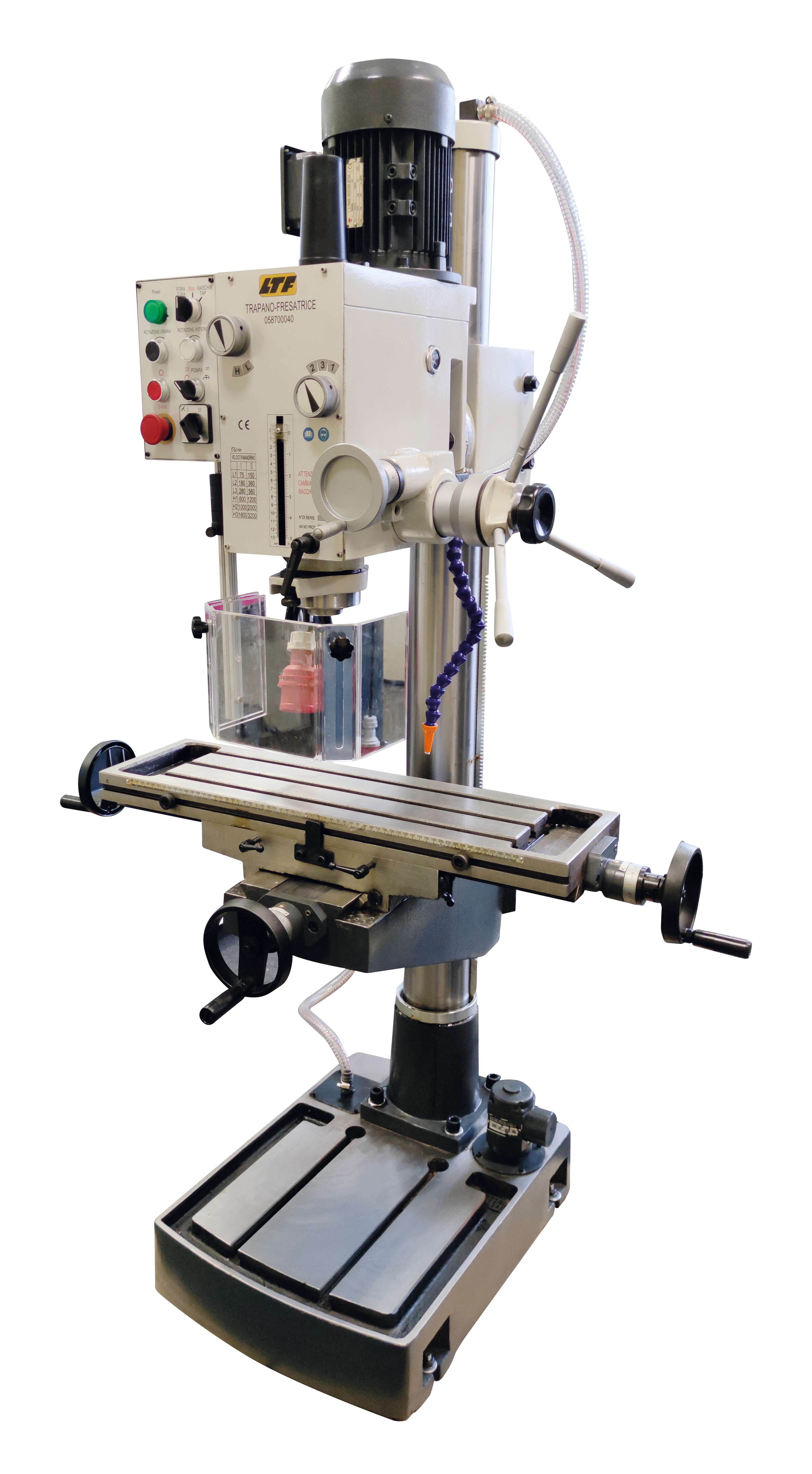 LTF MACHINE TOOLS 058700140 Gear milling drill with a maximum drilling capacity of ø 32 mm