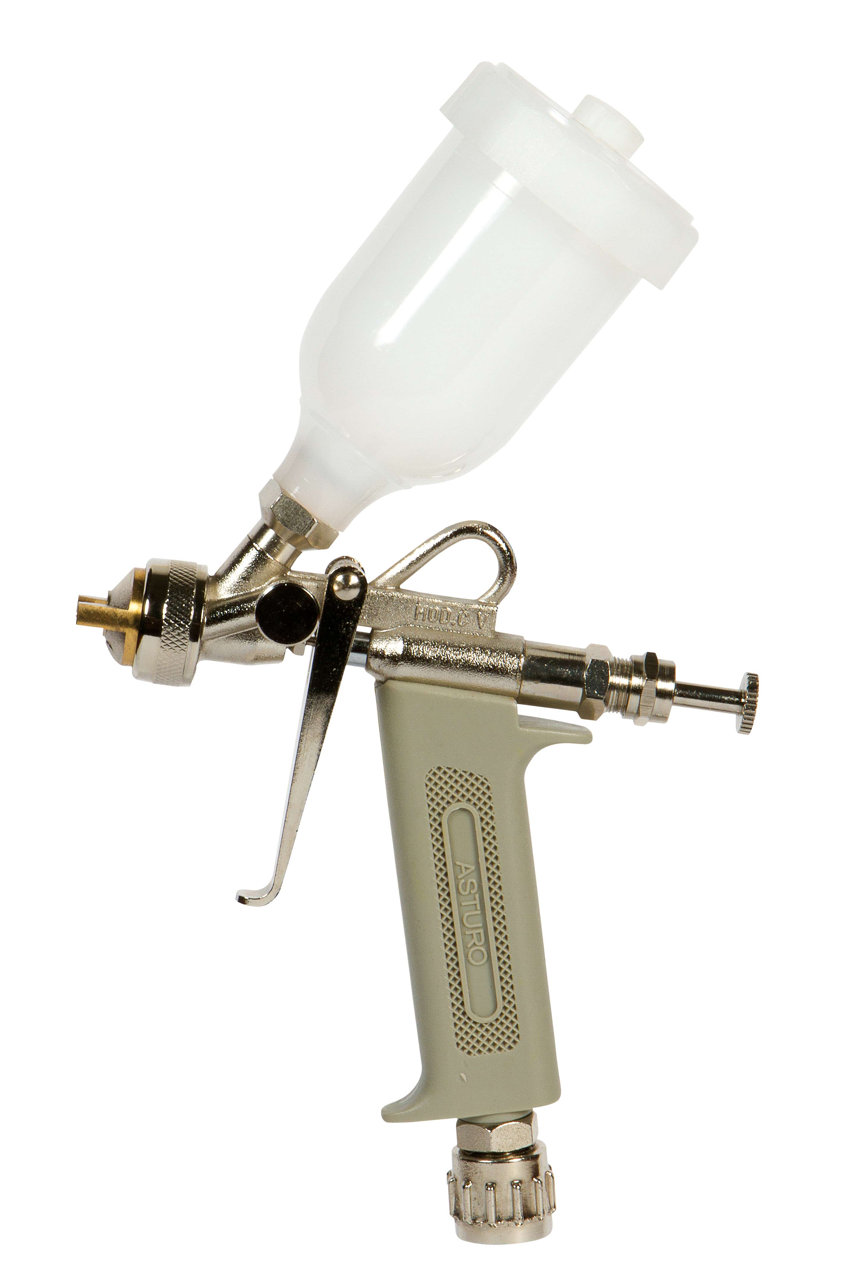 ASTURO 0017407 Mini airbrush with upper manual reservoir B/P C/V 75 cc Ø 0.7 mm