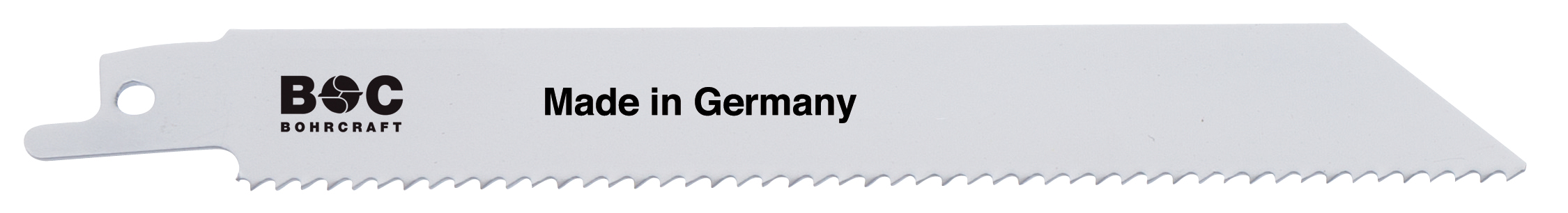 BOHRCRAFT 19711600006 Reciprocating saw blades for metal, tooth pitch 10 mm, length 130 mm, pack of 5 pcs