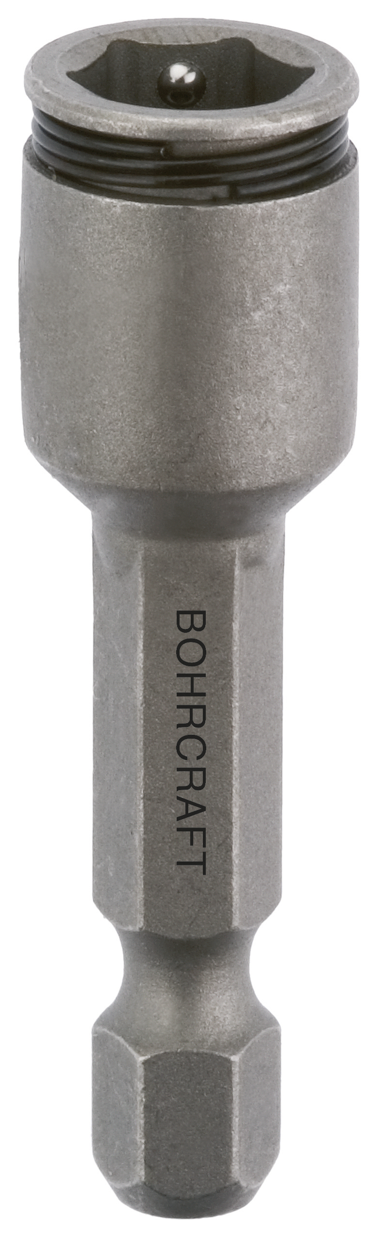 BOHRCRAFT 65021501065 Sockets with sealing ring for stainless steel screws 1/4, 10 mm L=65 mm, pack of 25 pcs