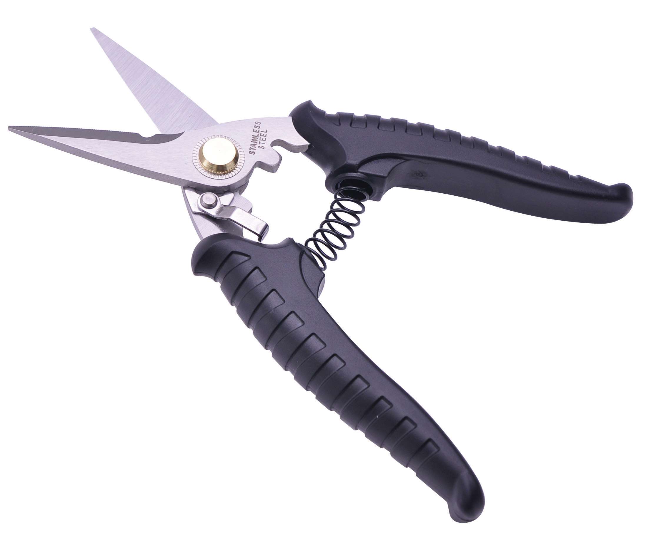 KRAVM E93035 Multi-purpose scissors with insulated TPR handles, length 175 mm