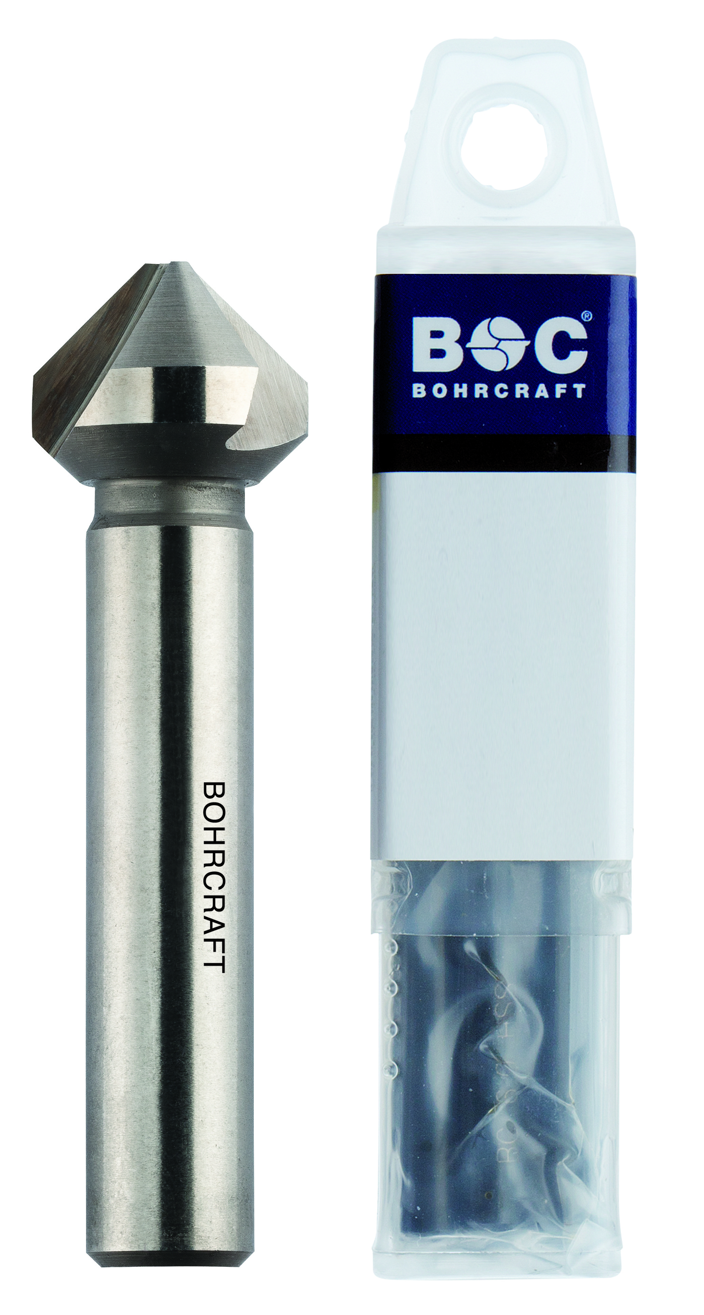 BOHRCRAFT 17000315090 HSS Countersink DIN 335, form C 90°, cylindrical shank, ø 15.0 mm, pack of 1 pc