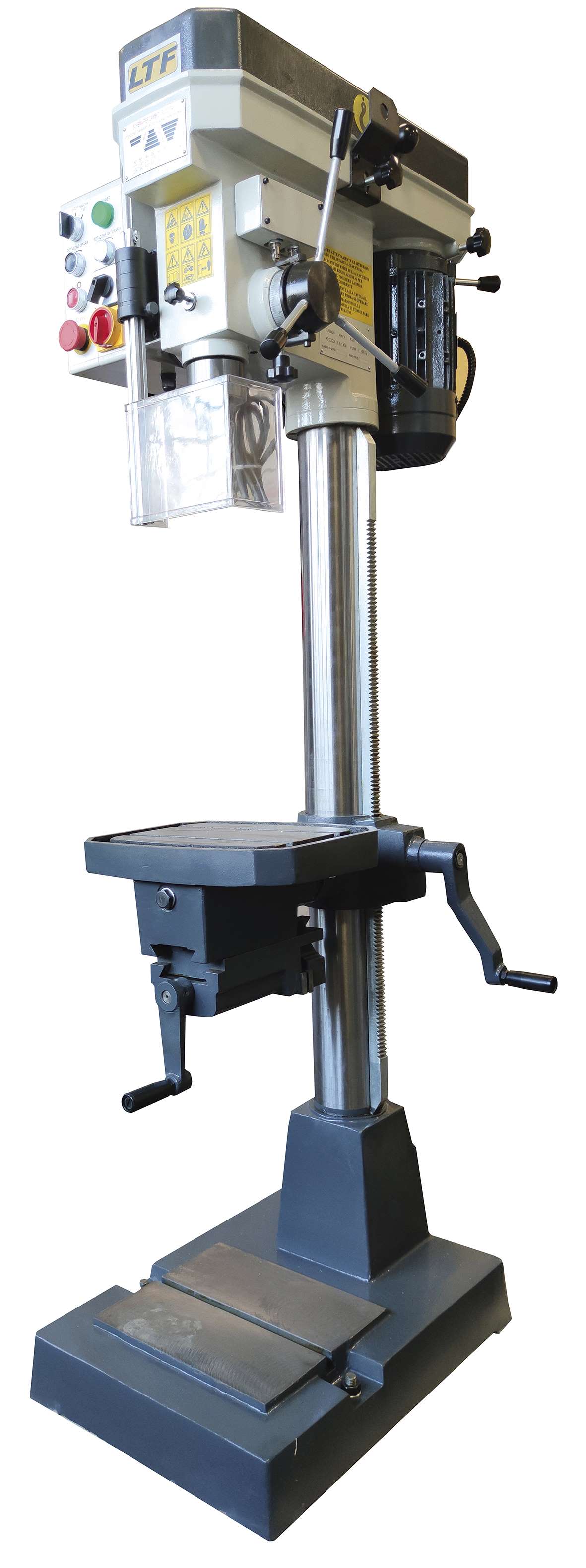 LTF MACHINE TOOLS 058600Z25 Pillar drill with 25 mm drilling capacity, tilting table and vice included