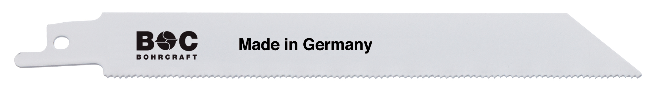 BOHRCRAFT 19711600002 Reciprocating saw blades for metal, 18 mm tooth pitch, 180 mm length, pack of 5 pcs