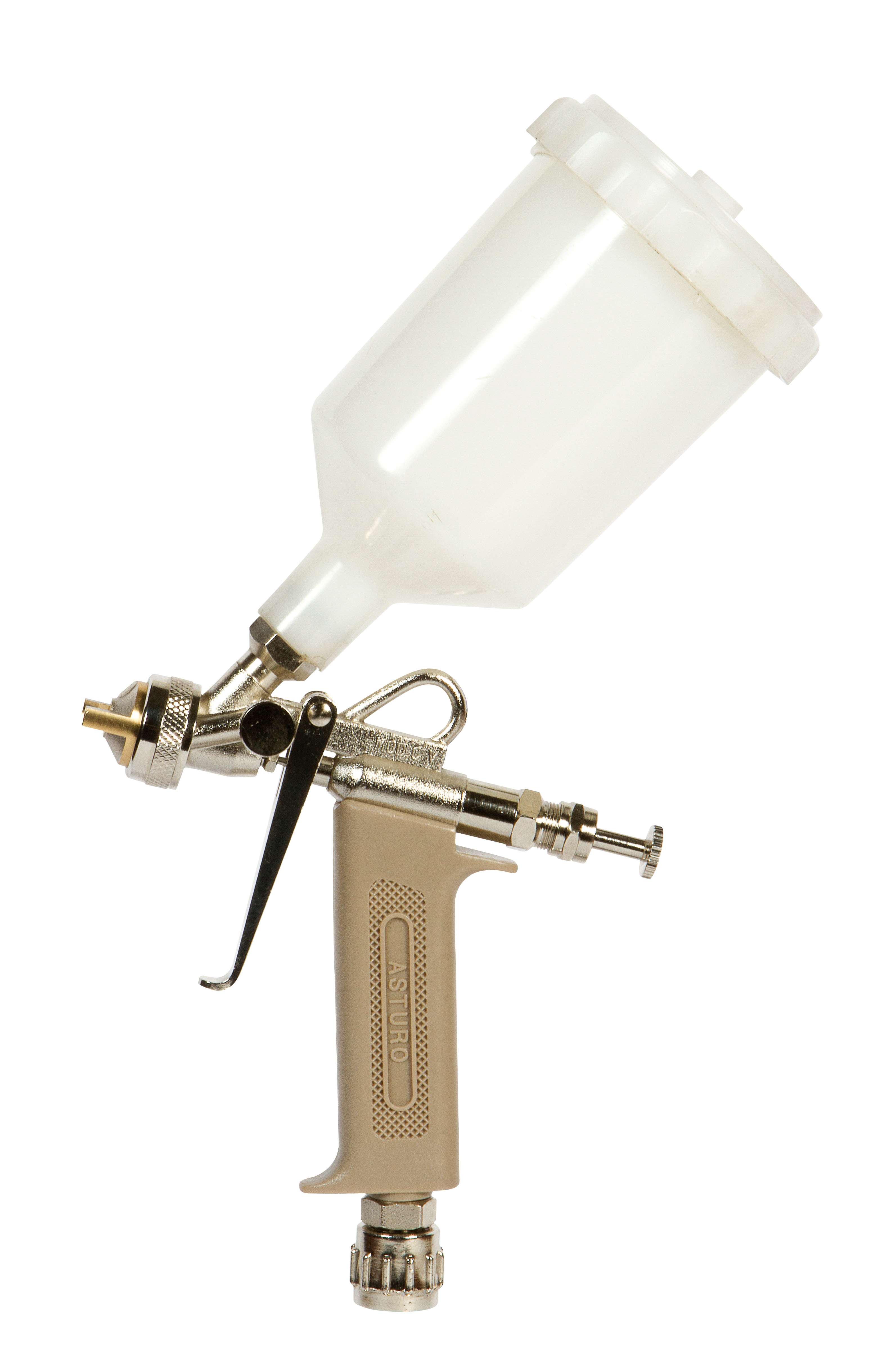 ASTURO 0017505 Mini airbrush with top reservoir, manual, B/P C/V 250 cc Ø 0.5 mm