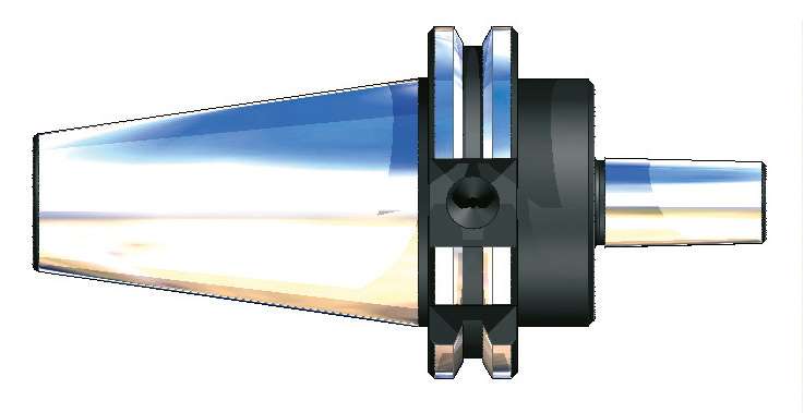 PRT METALLO 33350B16 Adapter for cylindrical shank tool holders DIN 69871 A ISO50 H40 B16