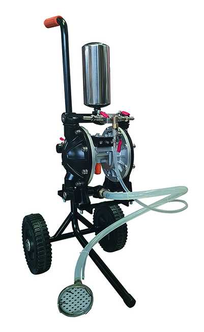 ASTURO 0212503 Low-pressure double diaphragm pneumatic pump 48 l/min