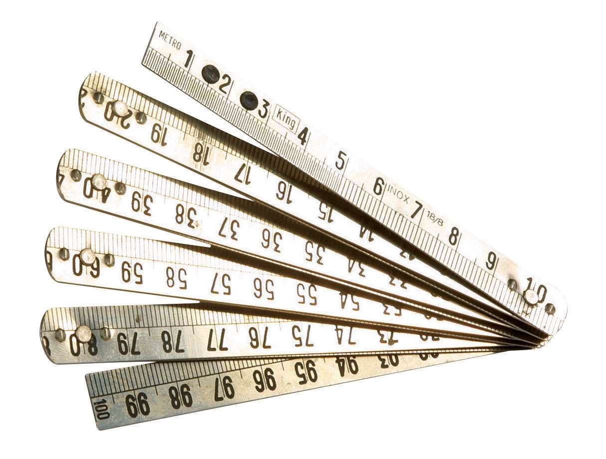 IORI 10162 Metro stainless steel 10 slats 1 m