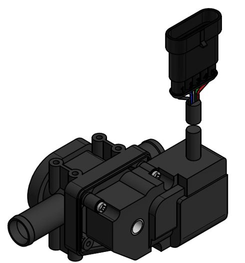 Group MOTORISED WATER TAP 5 WIRES 12V