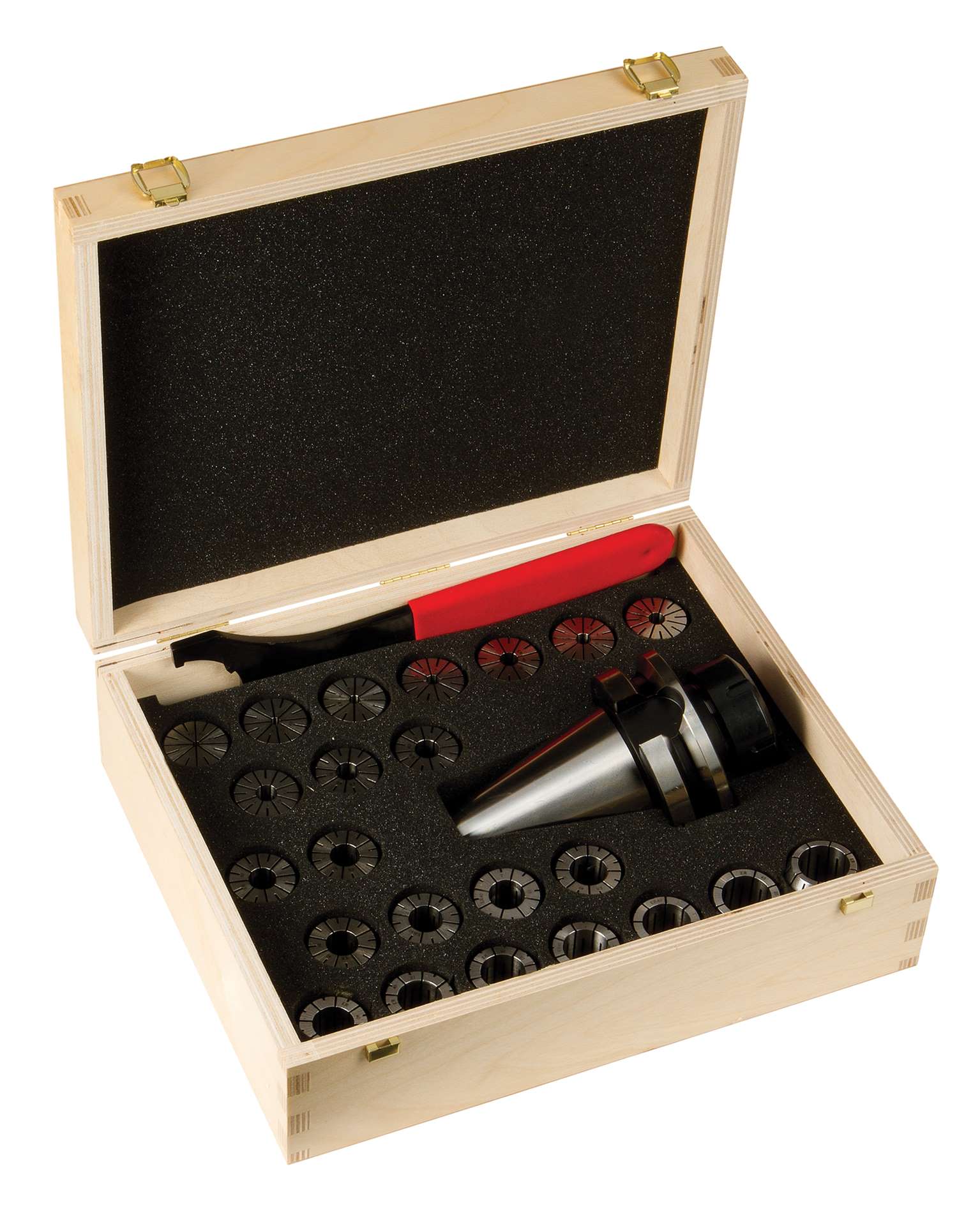 PRT METALLO 6665032001 Box with collet chuck (Chuck-Collets-Key) ISO50 ER32