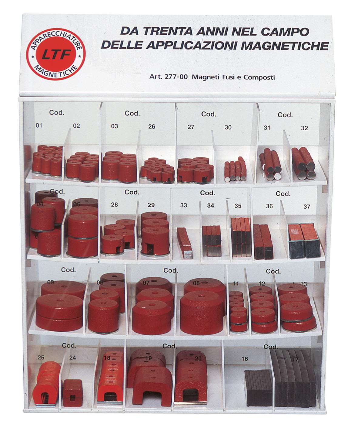MAGNETIC APPS 277.50 Display for fused and composite magnets series 277