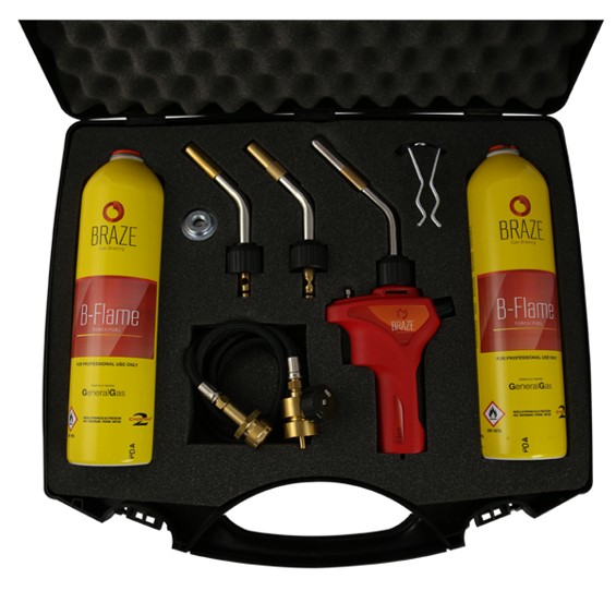 Kit 2 per Saldobrasatura in valigetta (T°fiamma fino a 2.900°C/5.250 °F)