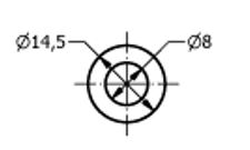 Air Conditioning Hose FG100 PER G6 - 5/16" - Int Diam. 8 mm