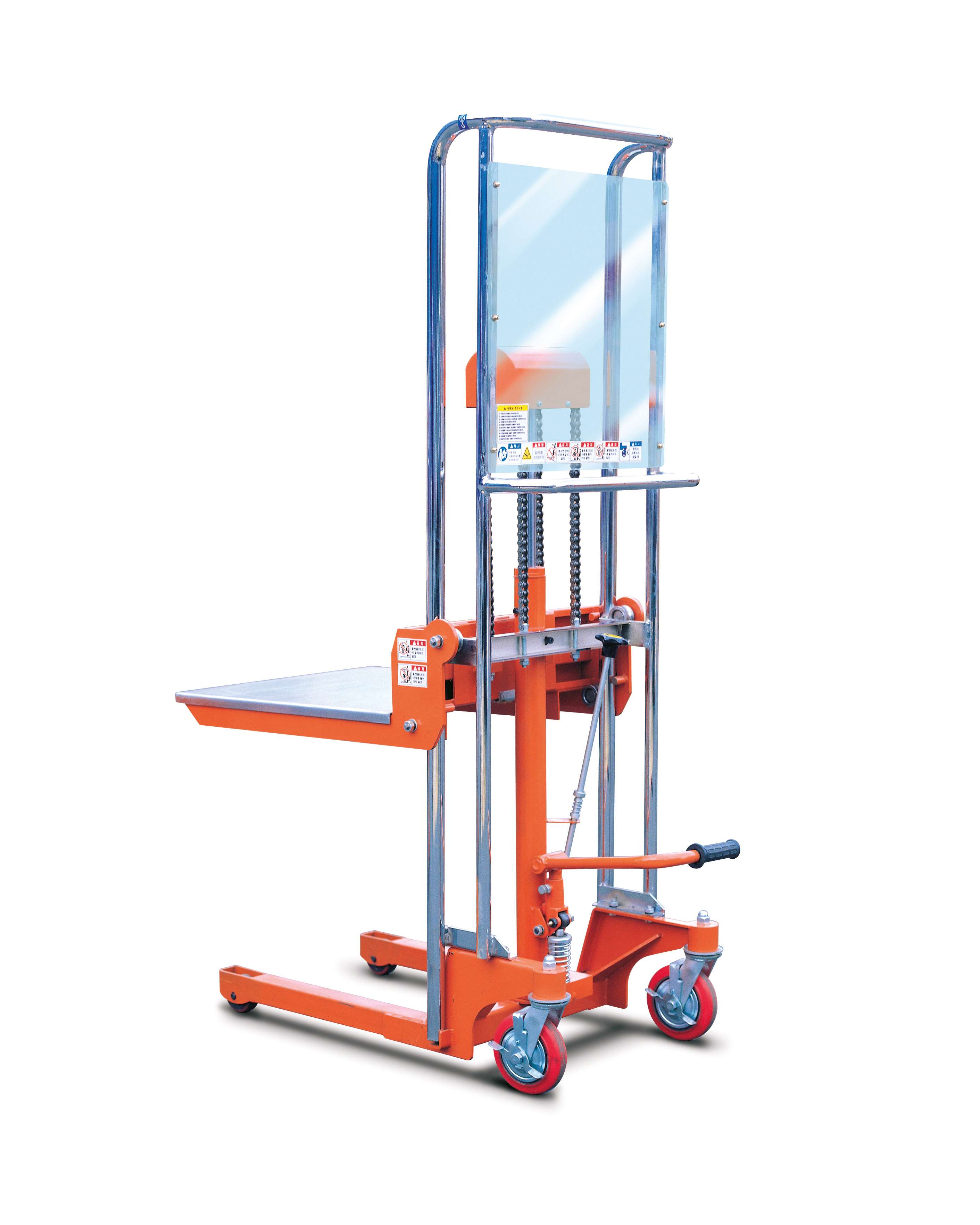 LTF 059000850 Hydraulic lifter with platform raised 850 mm