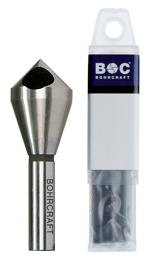 BOHRCRAFT 17200300005 Cylindrical Countersink HSS Grade 5, holes 20-25 mm, pack of 1 pc