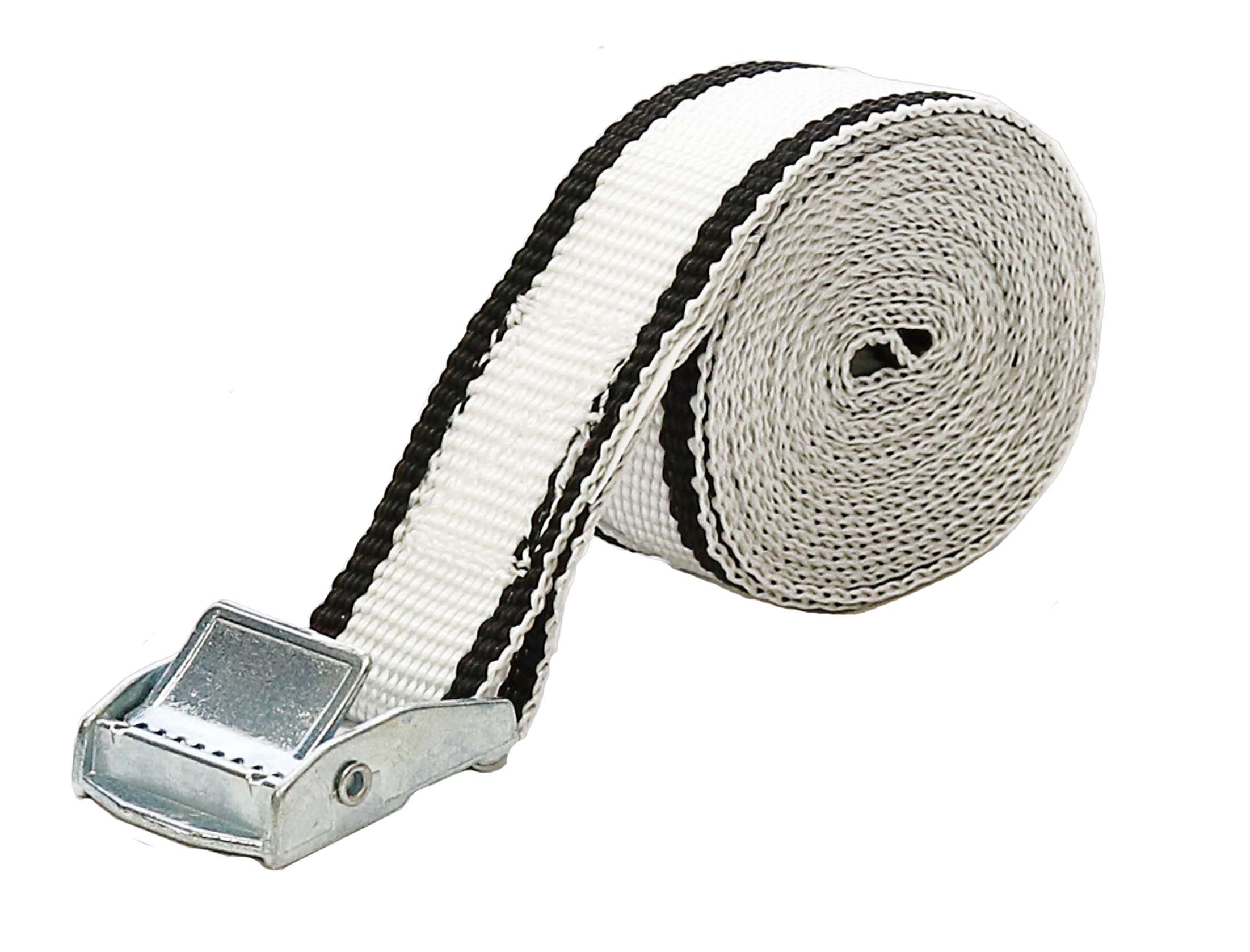 MURTRA 002S25-25BL Set of 2 anchoring straps with 25mm wide buckle, 2 pcs x 2.5m multicolour