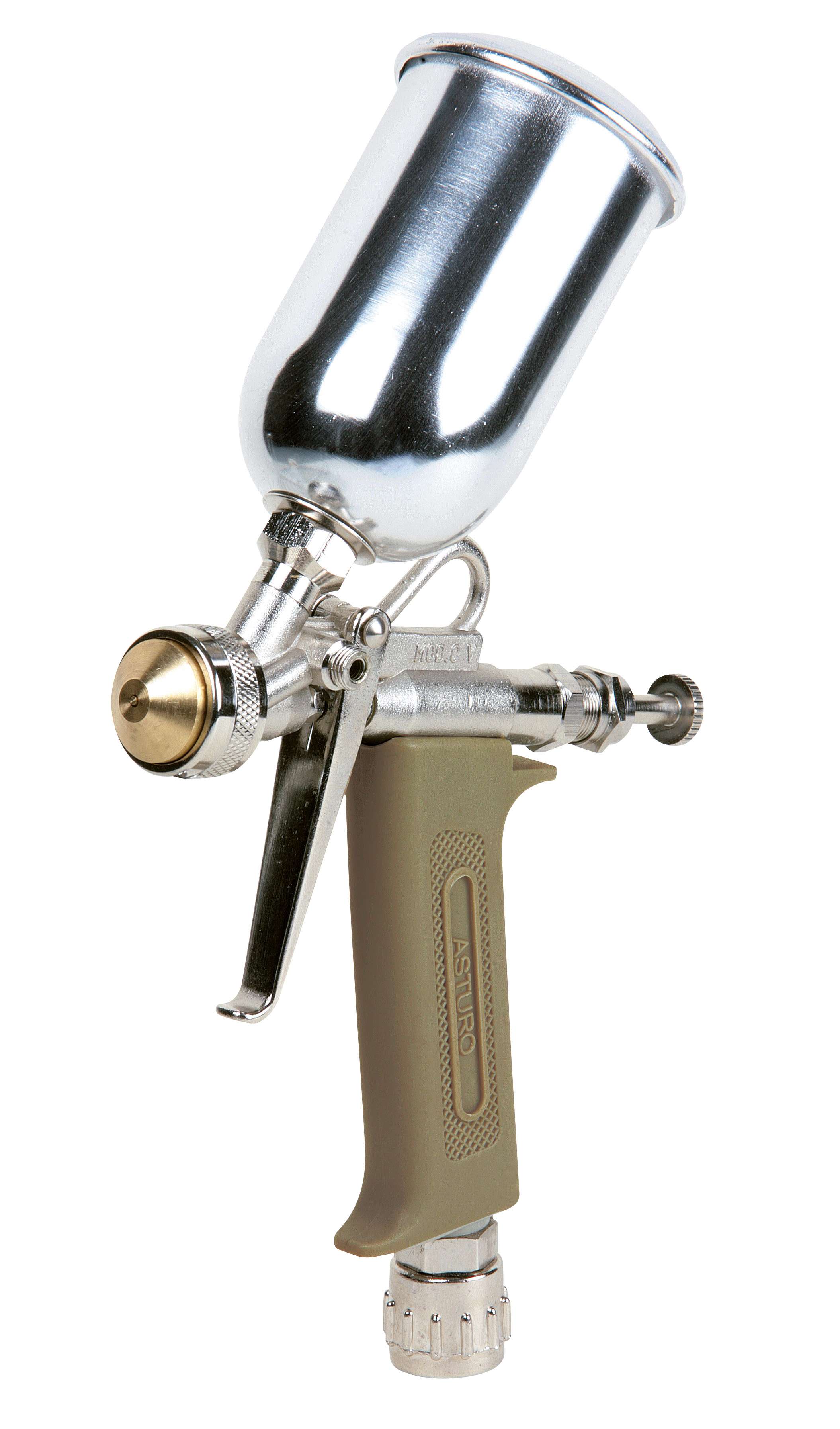 ASTURO 0016805 Mini airbrush with upper manual reservoir B/P C Ø 0.5 mm