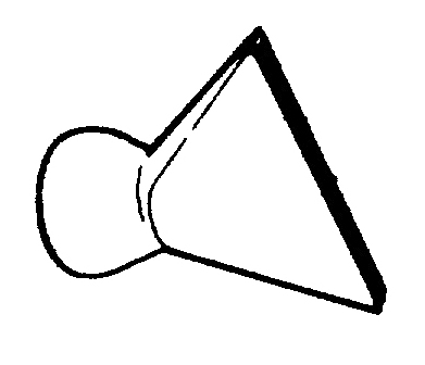 LTF MACHINE TOOLS 225.10 Spatula nozzle outlet 32x4.5 mm