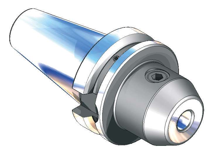 PRT METAL 66640W18 WELDON Cutter Holder Chuck MAS BT AD/B ISO40 H63 d18