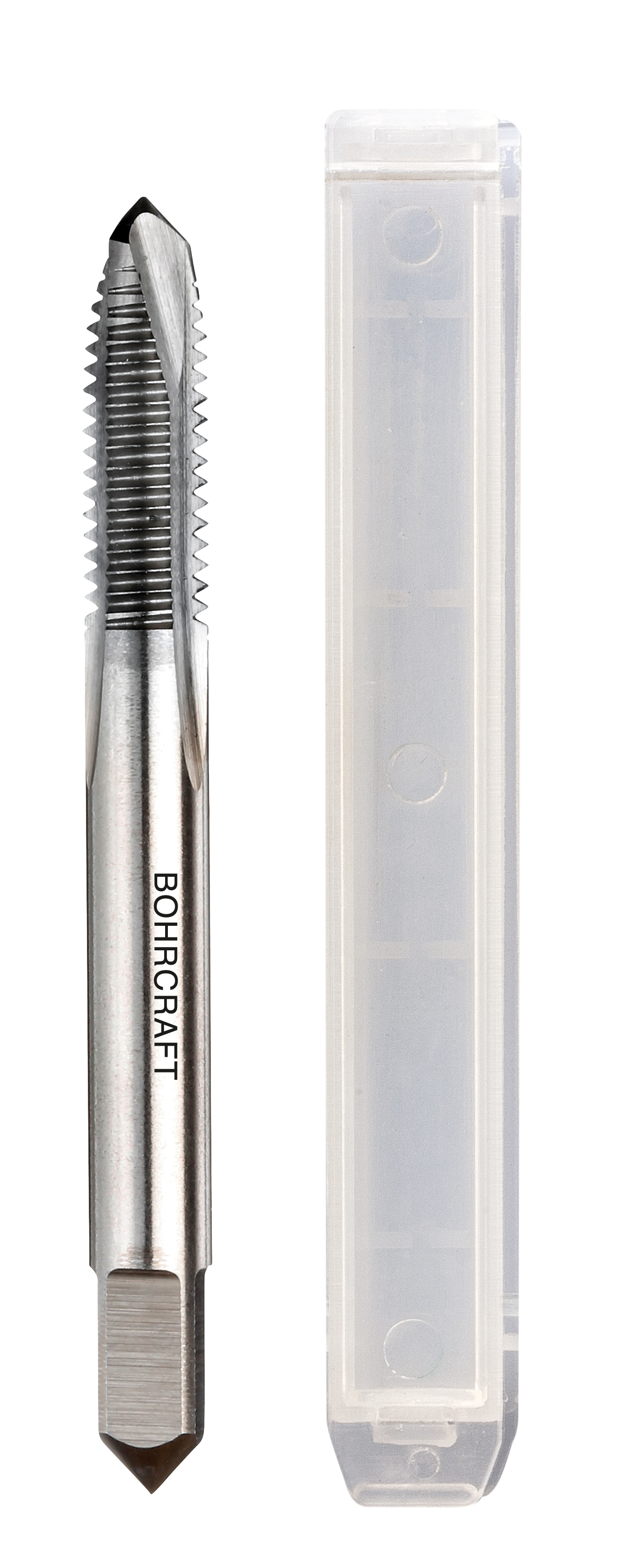 BOHRCRAFT 41200300600 Machine Tap HSS-G DIN352, ground, ISO DIN 13 metric thread M6, pack of 1 pc