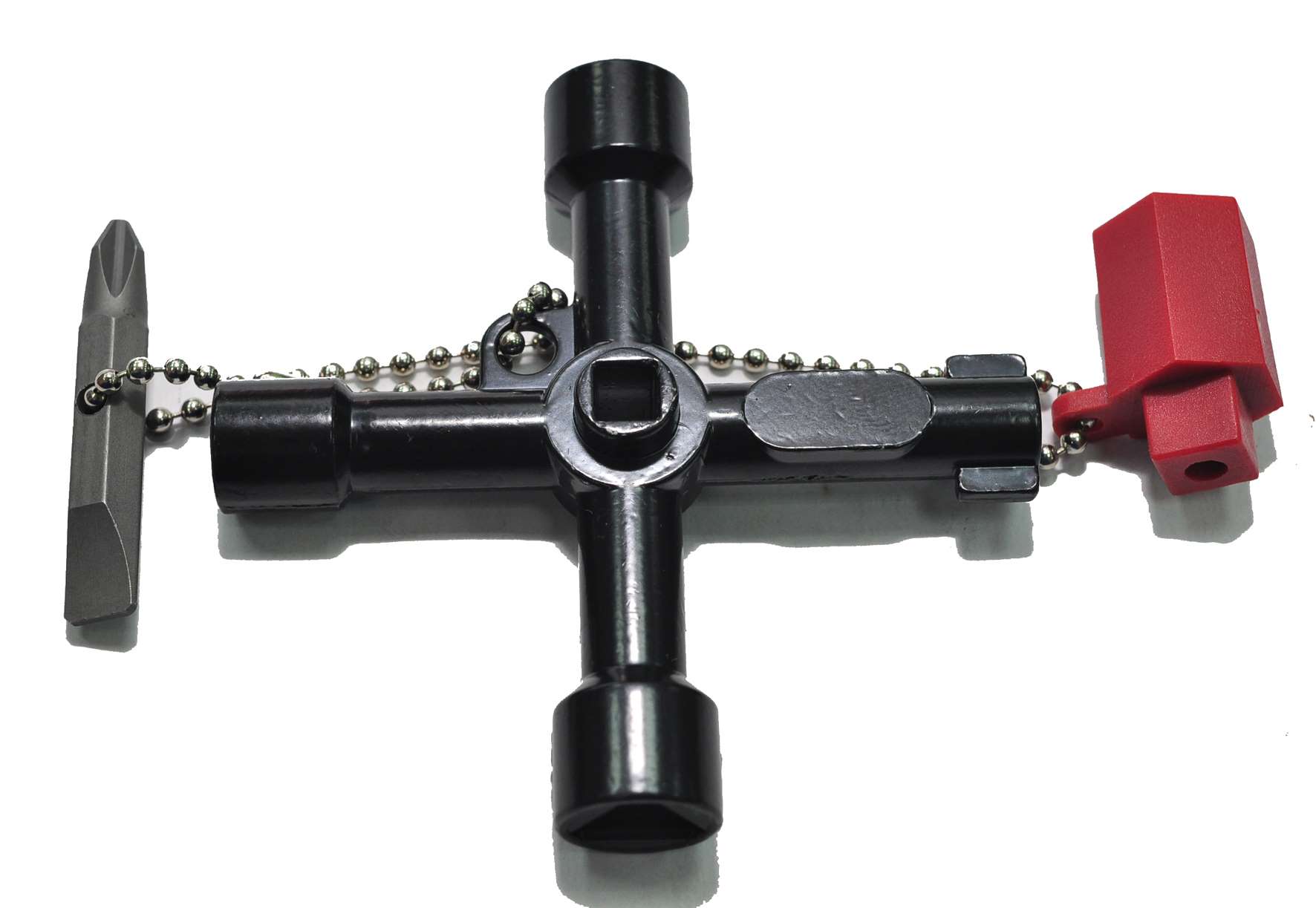 KRAVM E05150 4-way universal key (2 Phillips-head inserts)