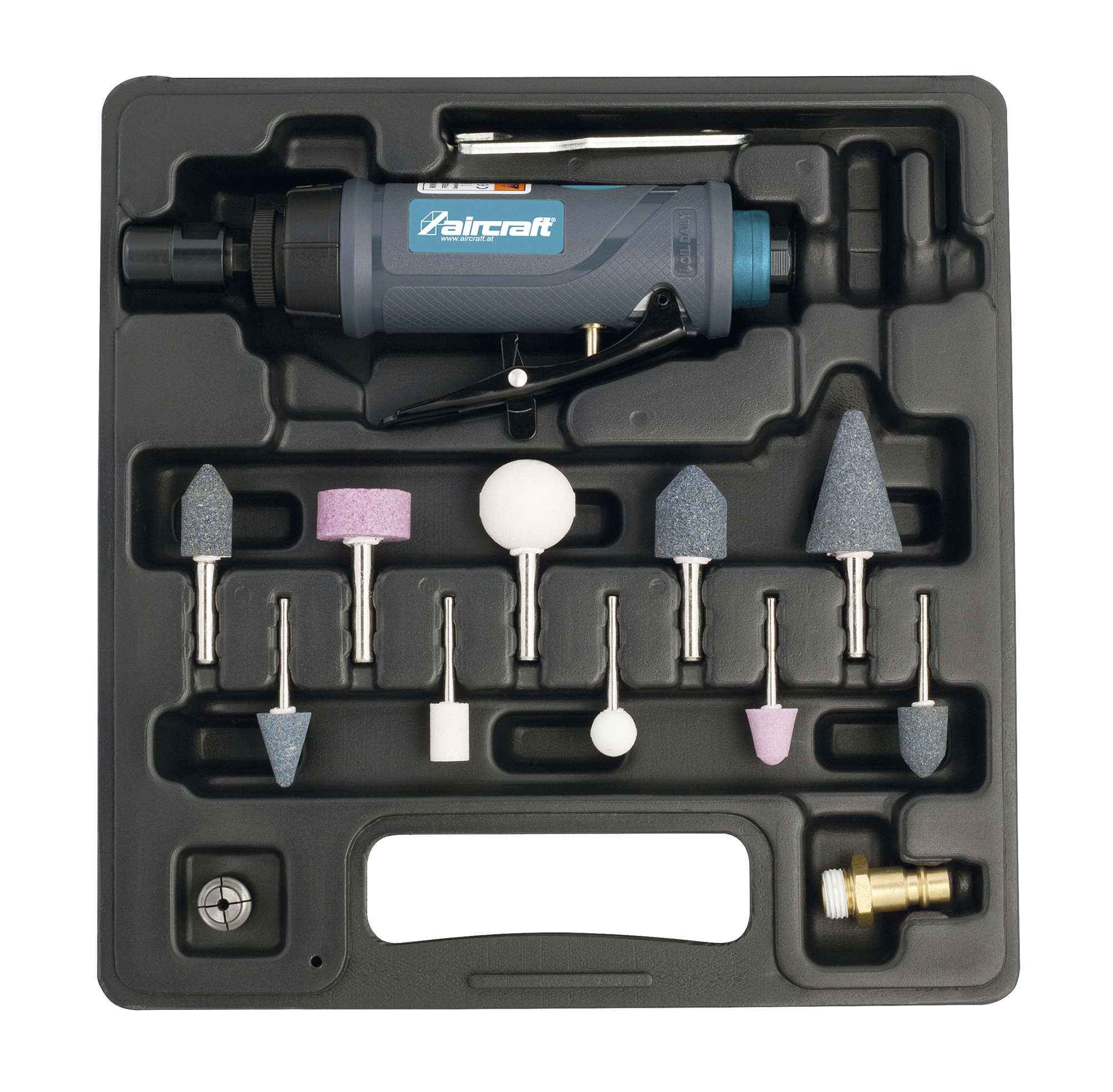 AIRCRAFT 2403266 Straight grinder set, 25,000 rpm