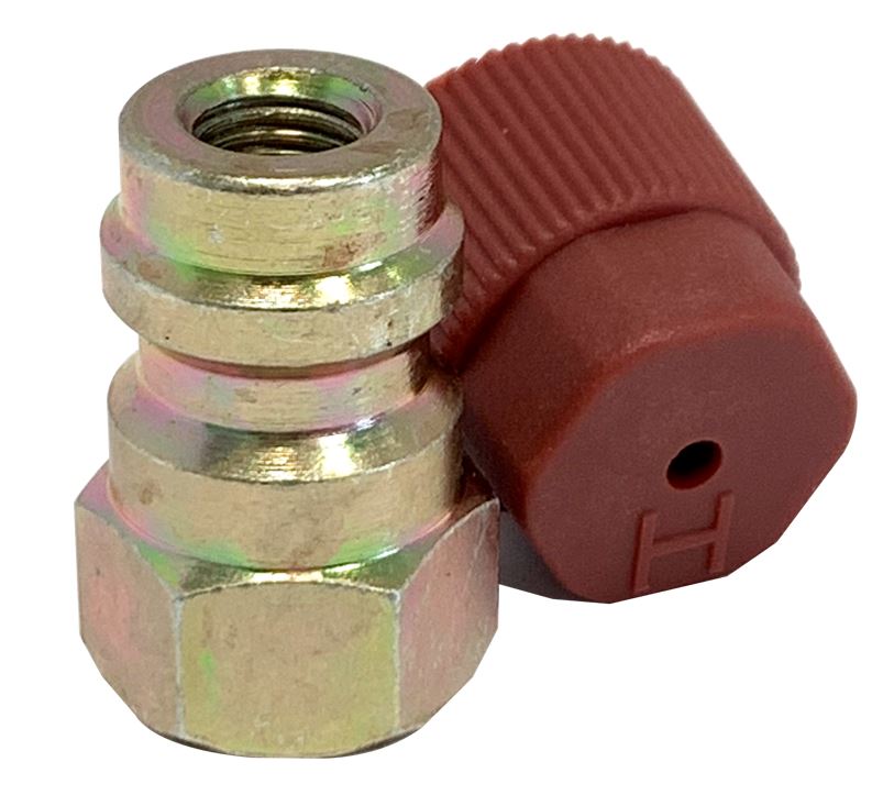 5-pack of quick-release couplings AP R134a F 1/4