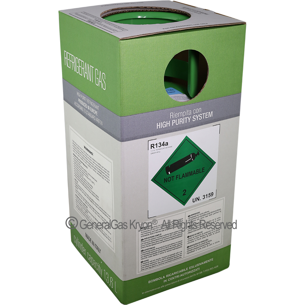 REFRIGERANT GAS cylinder R134a (12 Kg)