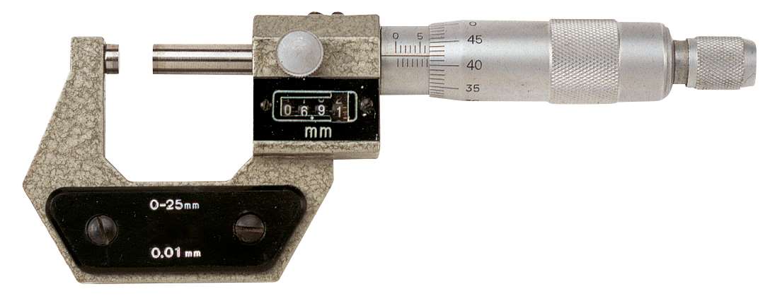LTF 348.10 Complete series of micrometers 0-100 mm