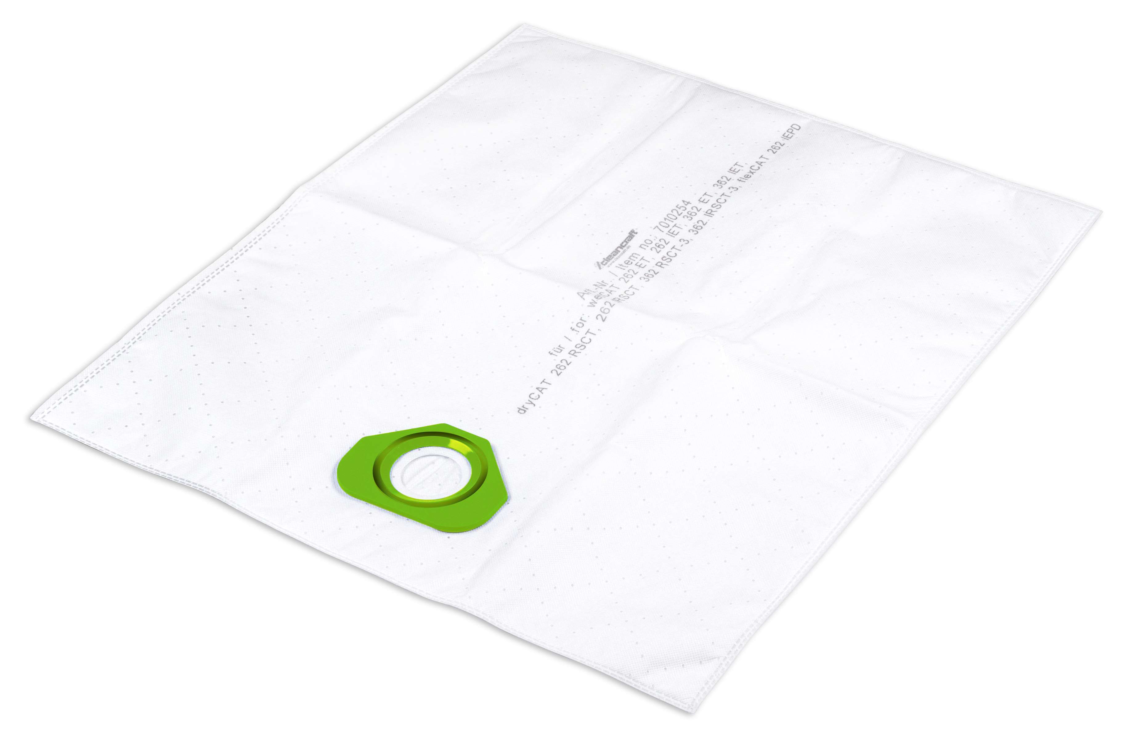 CLEANCRAFT 7010254 Filter bag, 30 litres, 5 pieces