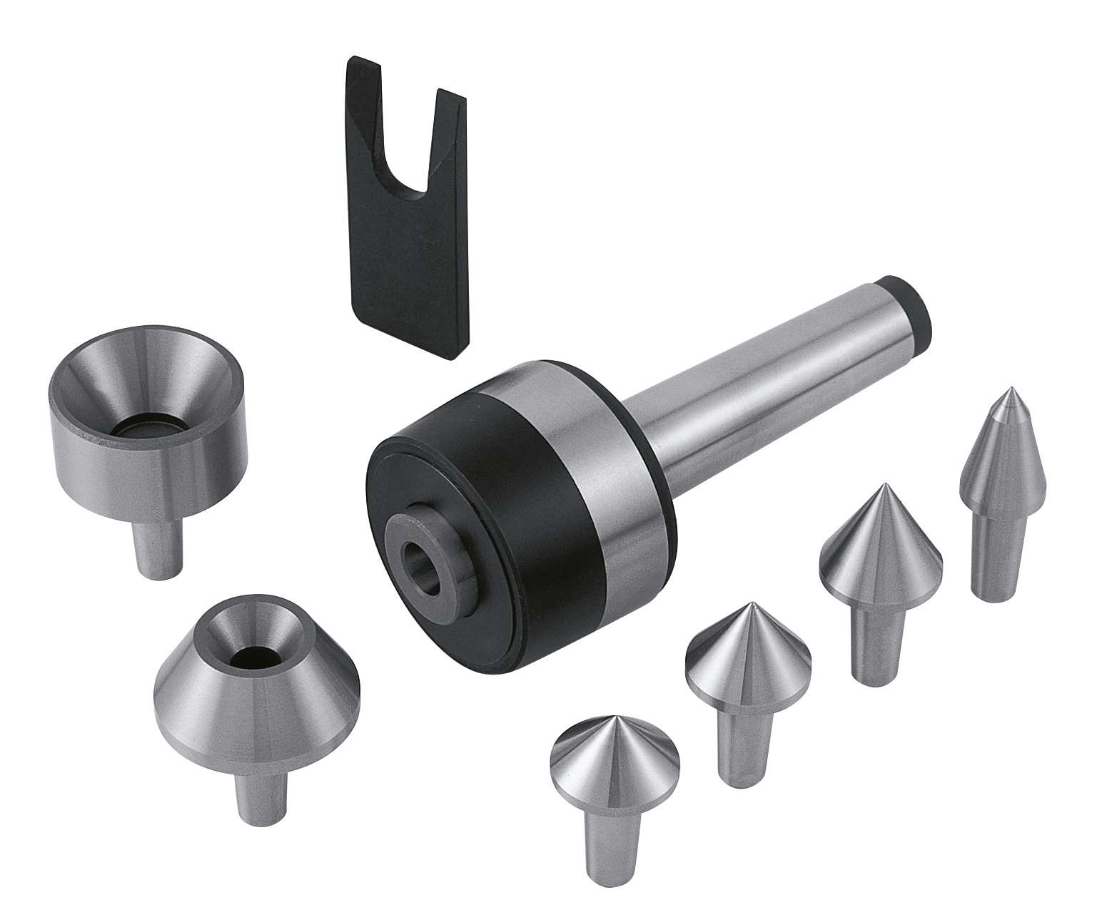 LTF MACHINE TOOLS 021900105 Rotating tailstock with CM 5 centre point