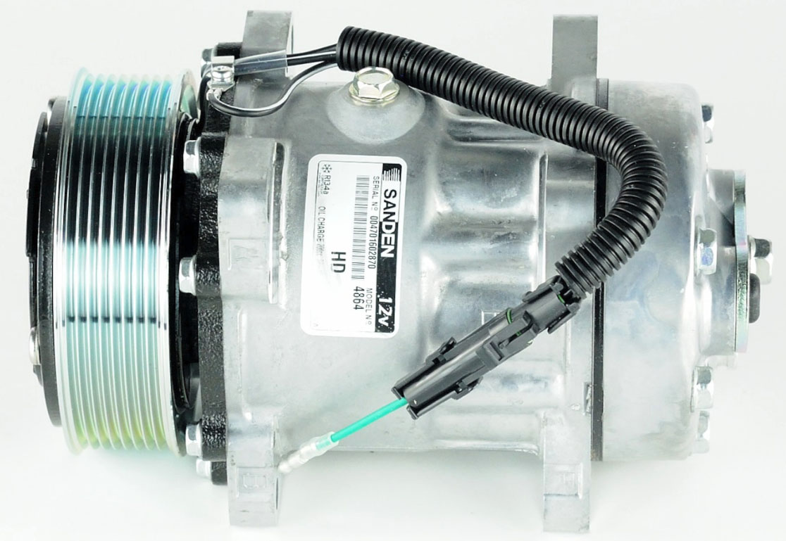 Compressor 4864-SD7H15-PV8 D.119 O-RING V.12VOL