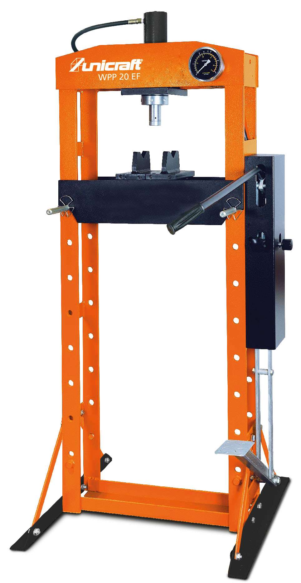 UNICRAFT 6300021 Hydraulic press, 20 t compression force