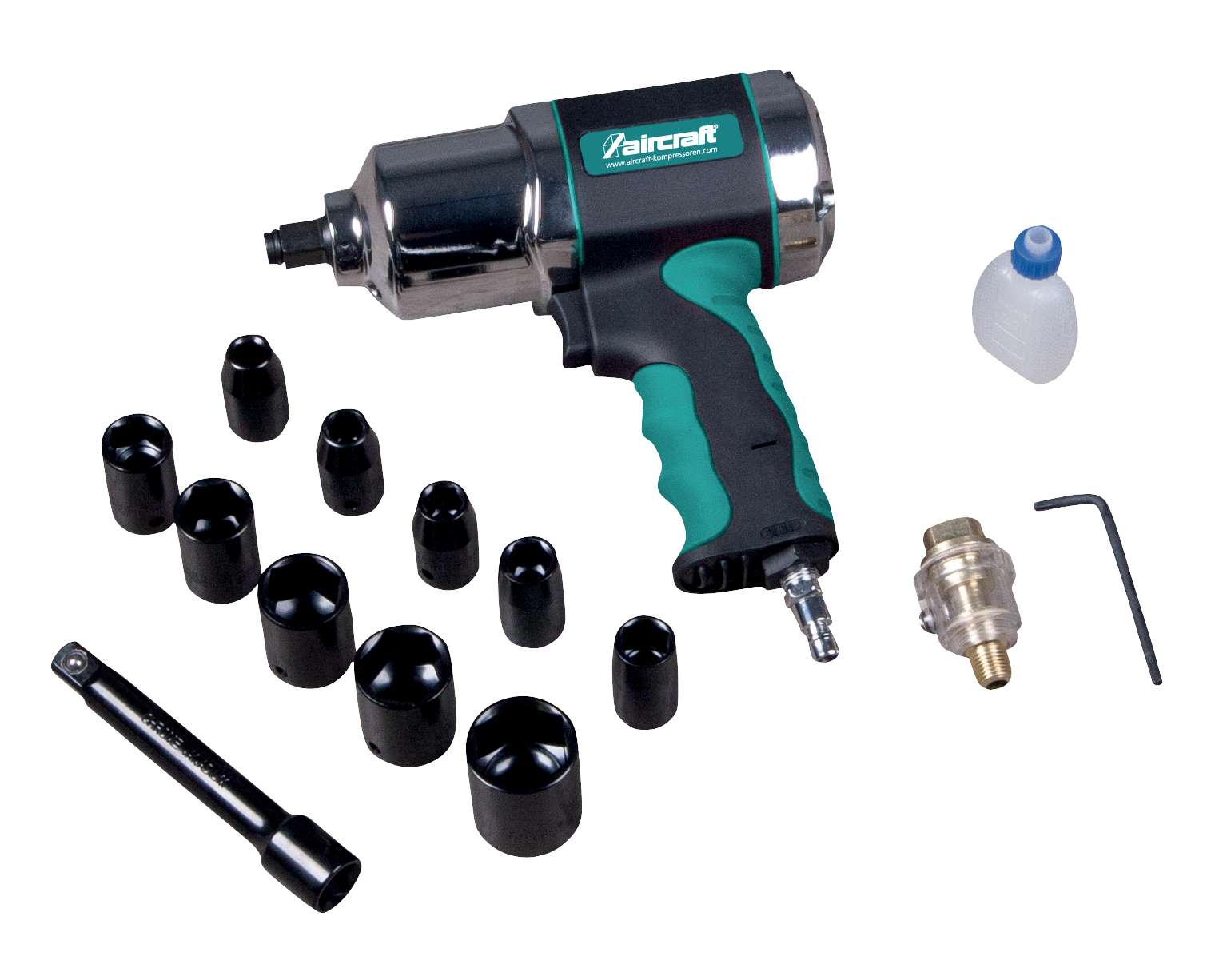 AIRCRAFT 2401220 1/2" Impact Wrench Set