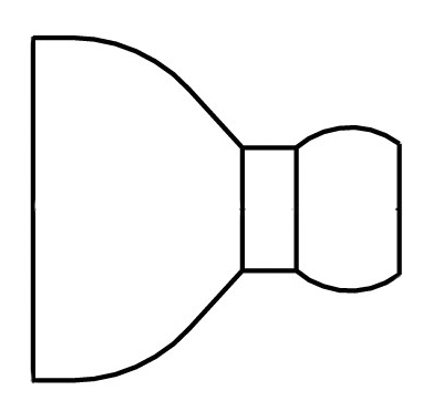 LTF MACHINE TOOLS 225.22 Reduction 1/2" to 1/4"