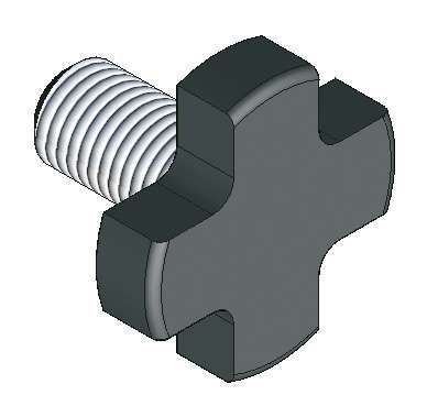 PRT METALLO VICROM10 Cross-head screw M10