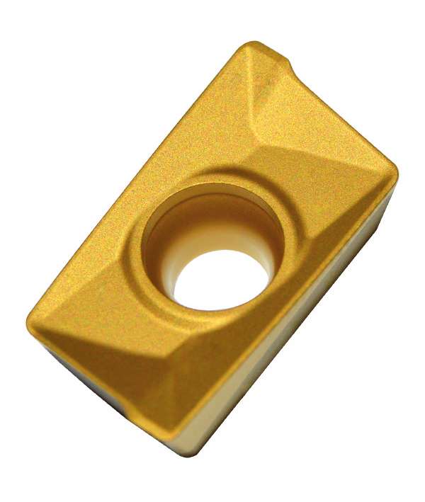 LTF MACHINE TOOLS APKT1604PDSR-LP-P35M Rectangular insert for 90° milling on steel, 0.8 mm radius - 16x9.52 mm