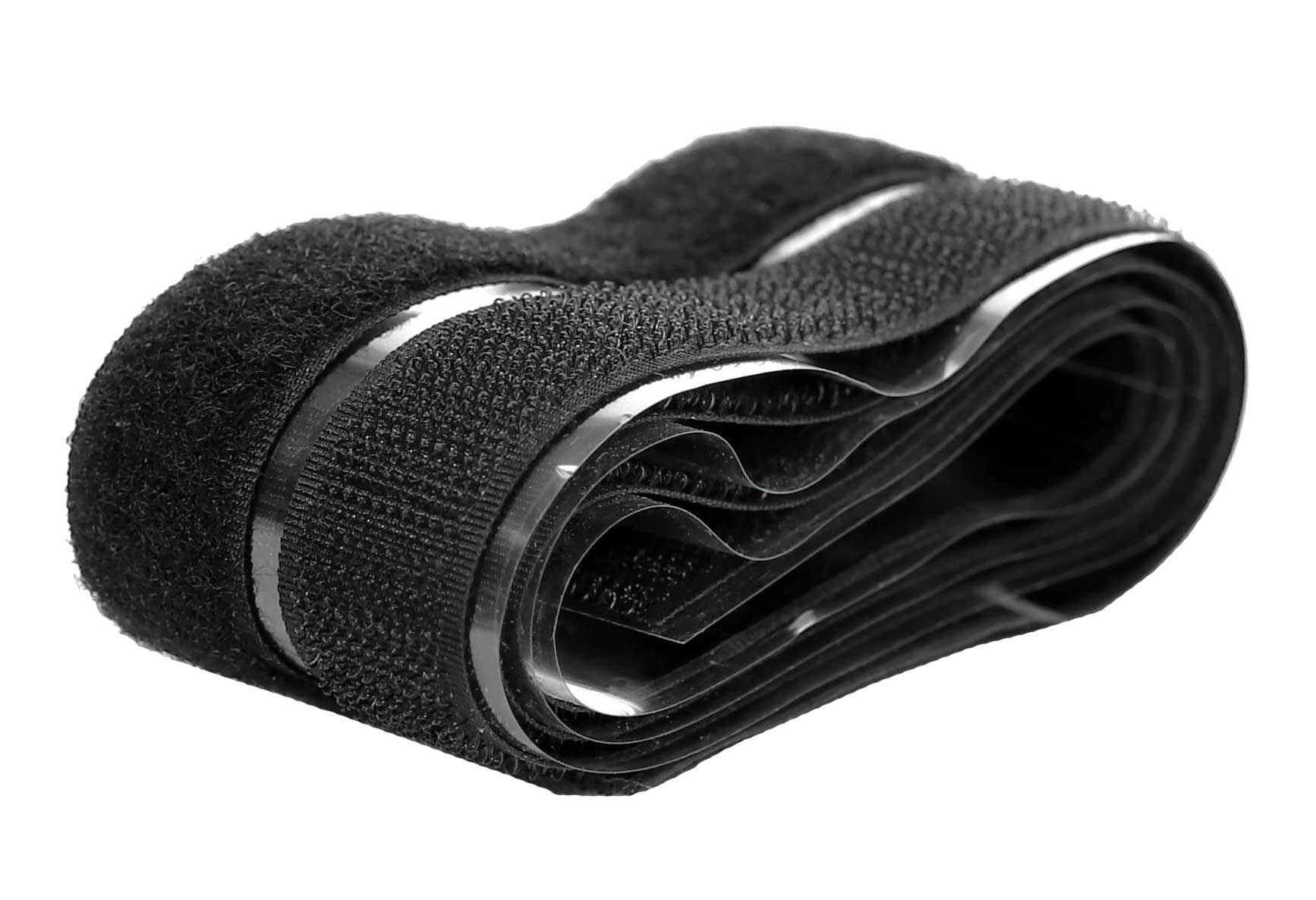 MURTRA TAP1139/00001544 Set of 2 adhesive tapes with TAPCRO® closure system, 20x750 mm, black