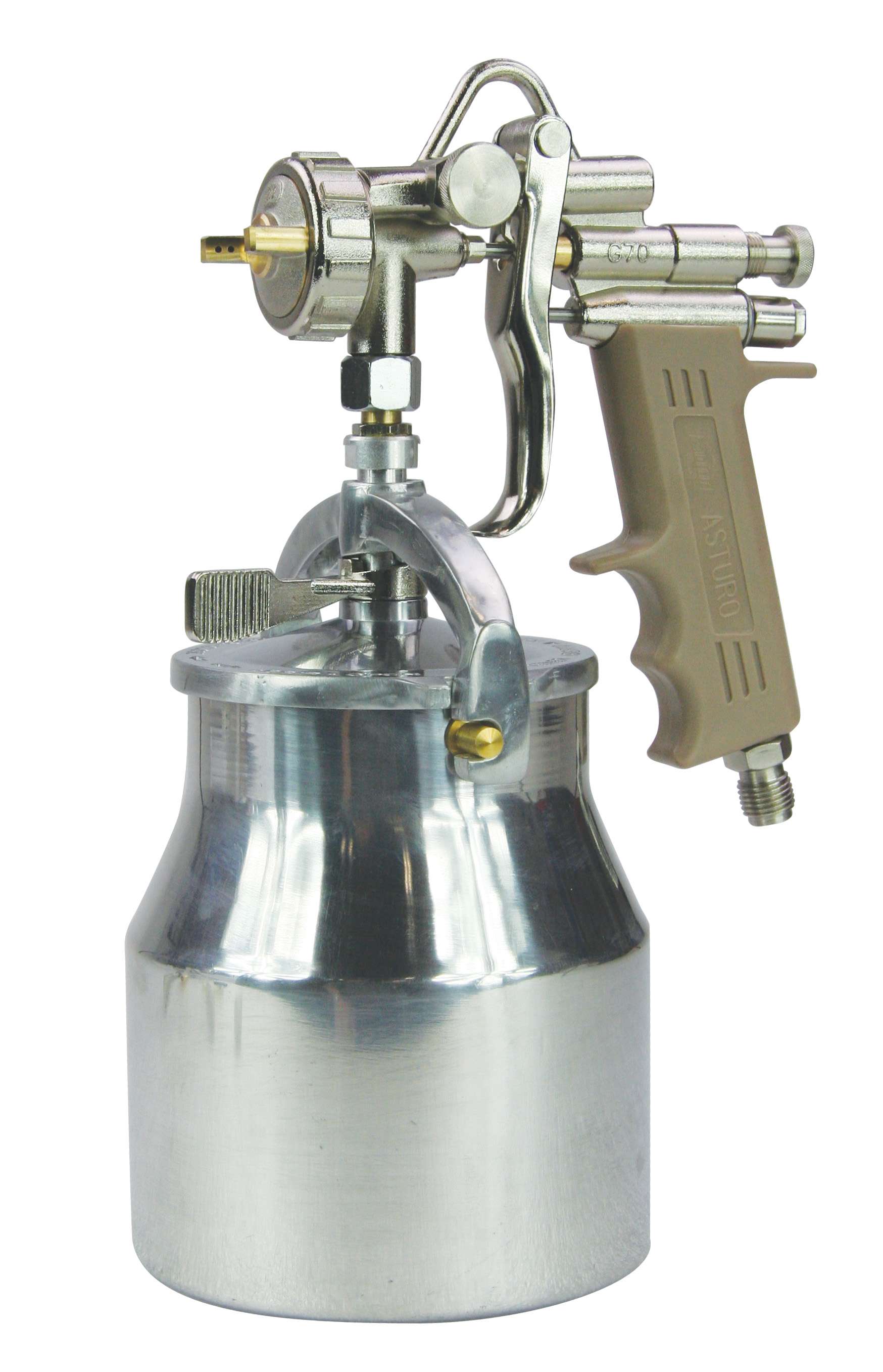 ASTURO 0012718 Airbrush with lower tank manual B/P G70/A Ø 1.8 mm