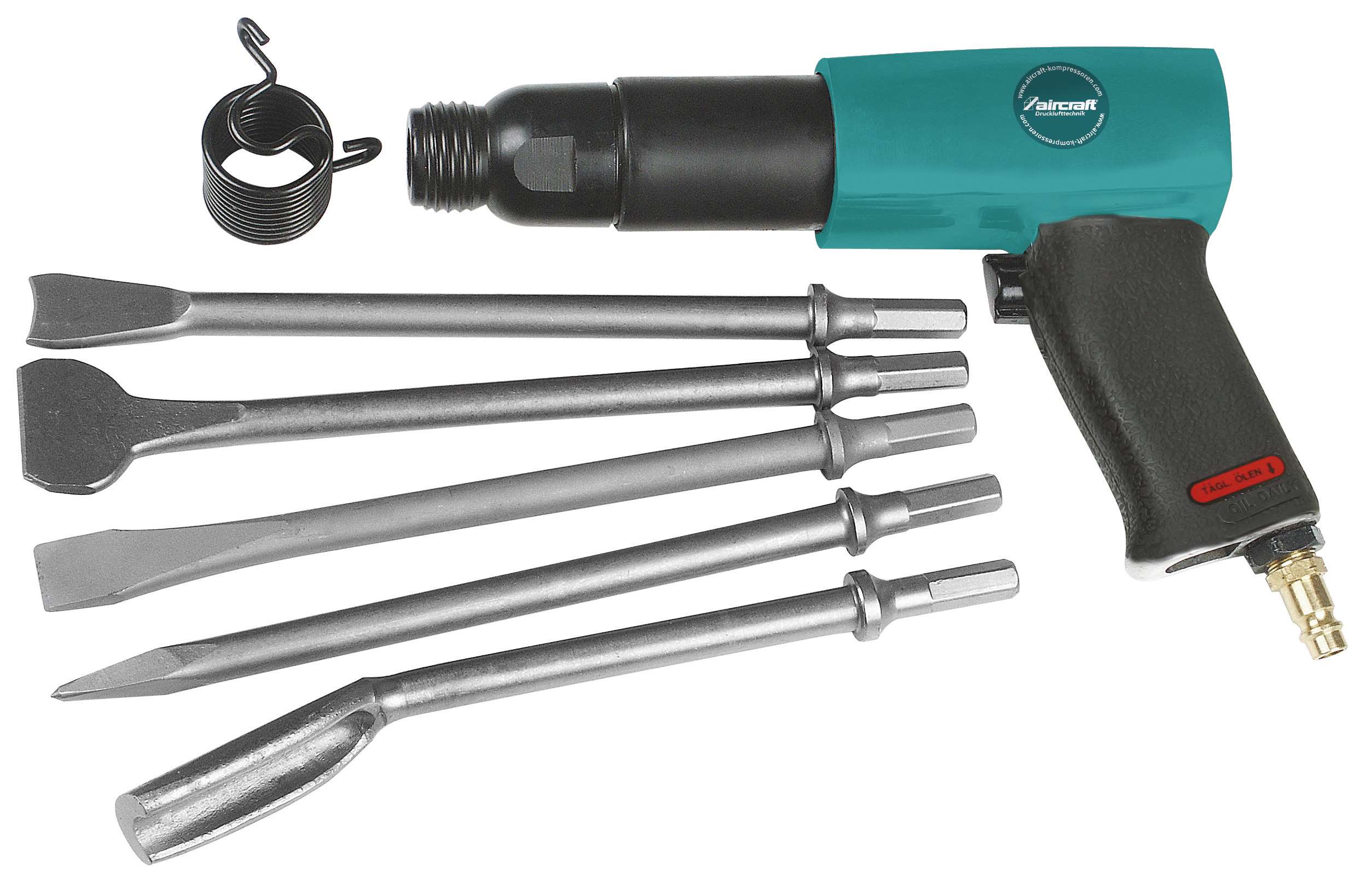 AIRCRAFT 2402300 Professional chisel, number of strokes 1200 rpm