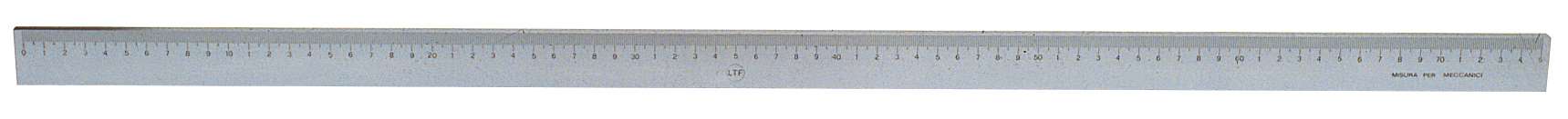 LTF 231.02 Stainless steel rod, rectangular section, millimetred, 750 mm