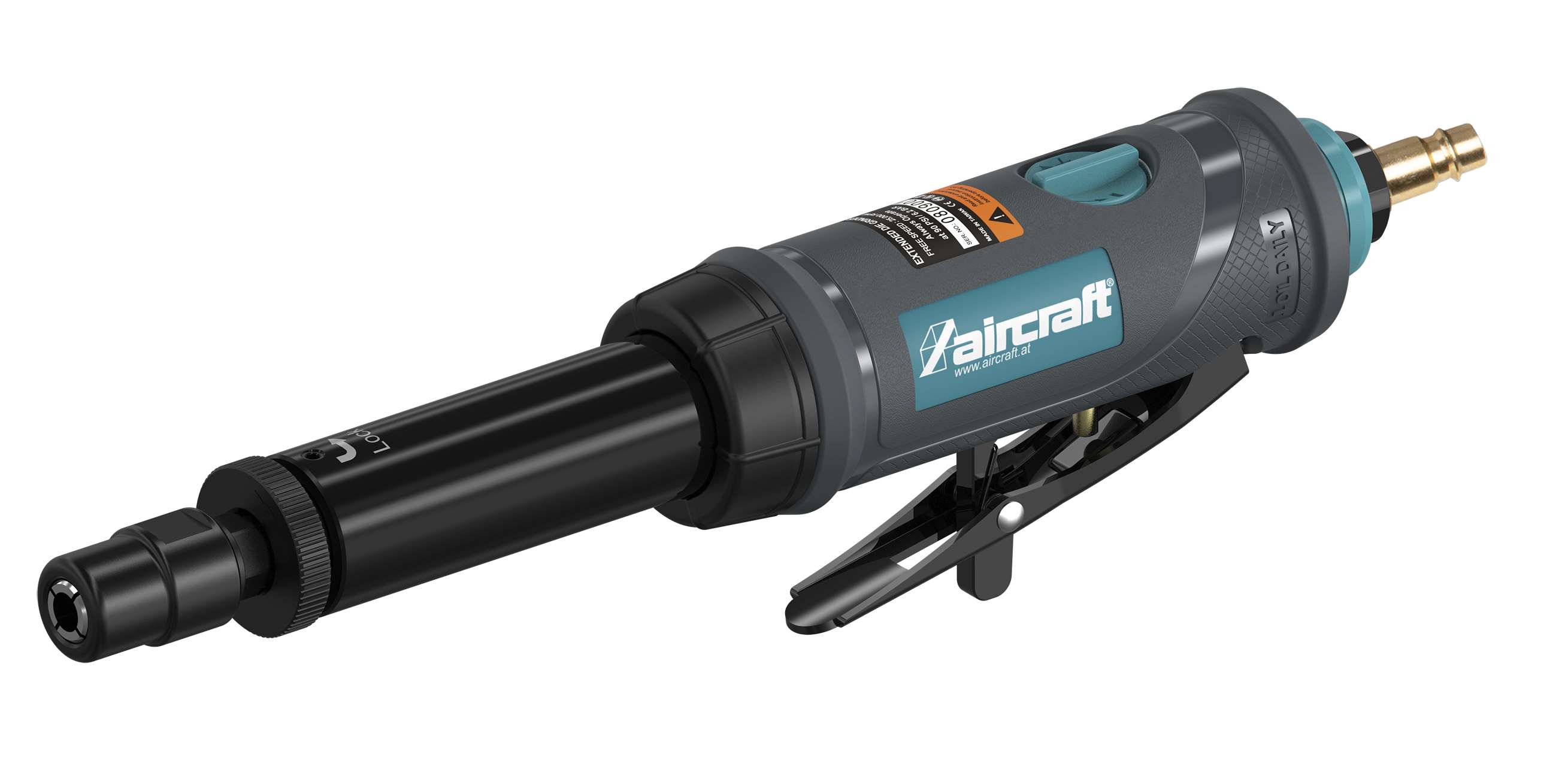 AIRCRAFT 2403270 Straight grinder with extended shaft, 25,000 rpm