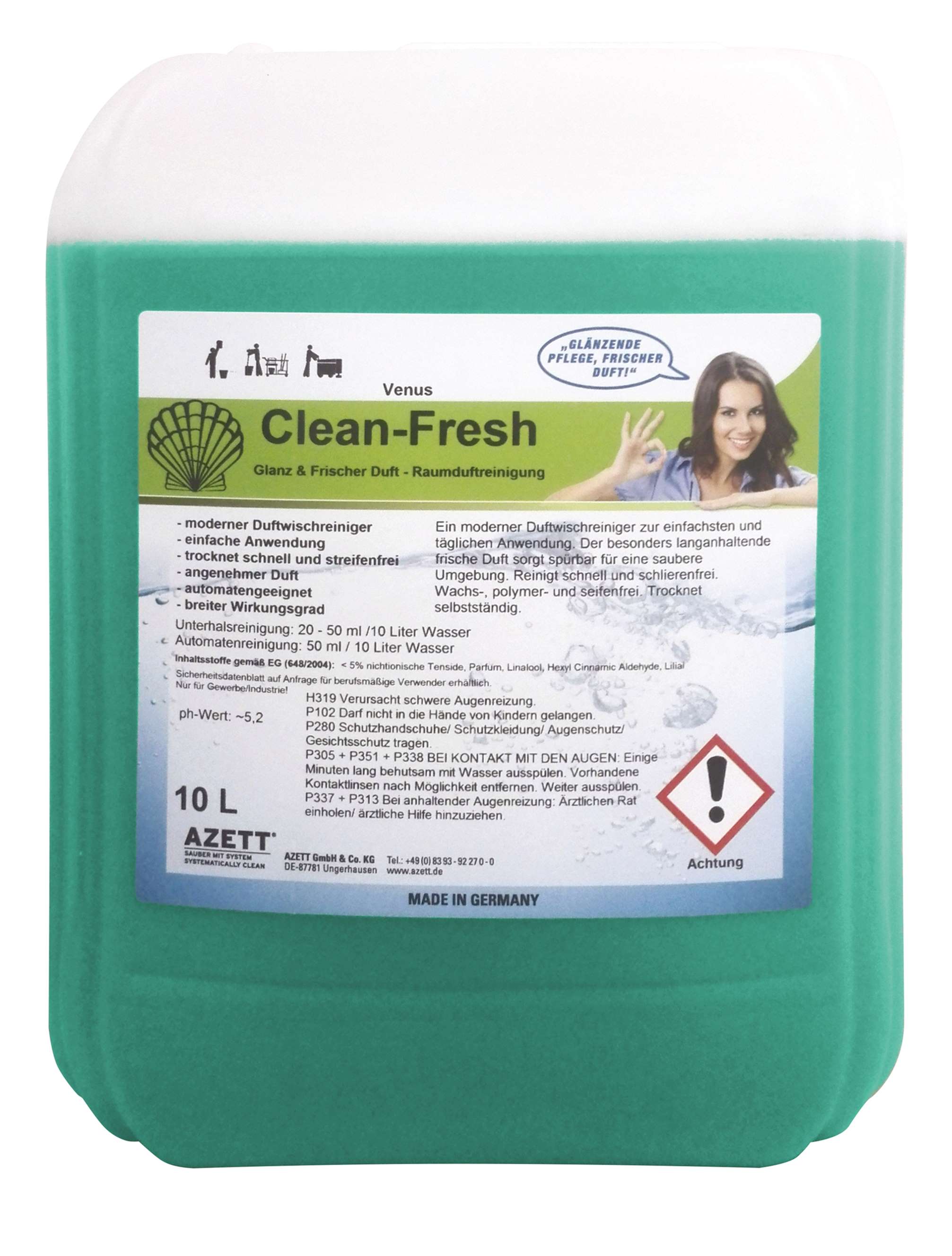 CLEANCRAFT 7321510 Universal Detergent BR-N 10 litres
