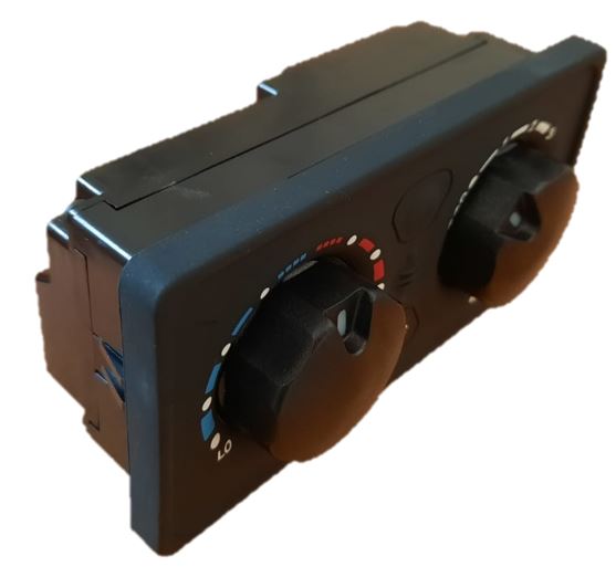 Temperature control panel