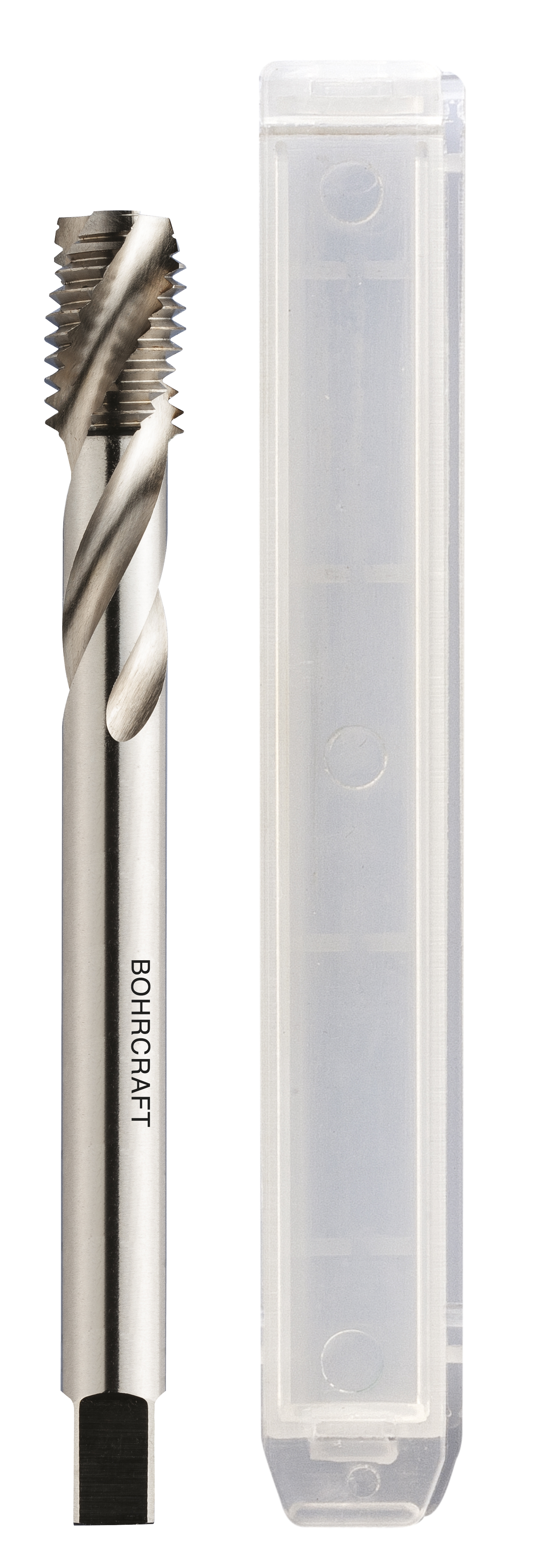 BOHRCRAFT 41530300800 Machine Tap HSS-Co5 DIN 376, RSP 35° form, ground M8, pack of 1 pc